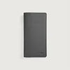 color swatch Cameron Grey Leather Long Wallet